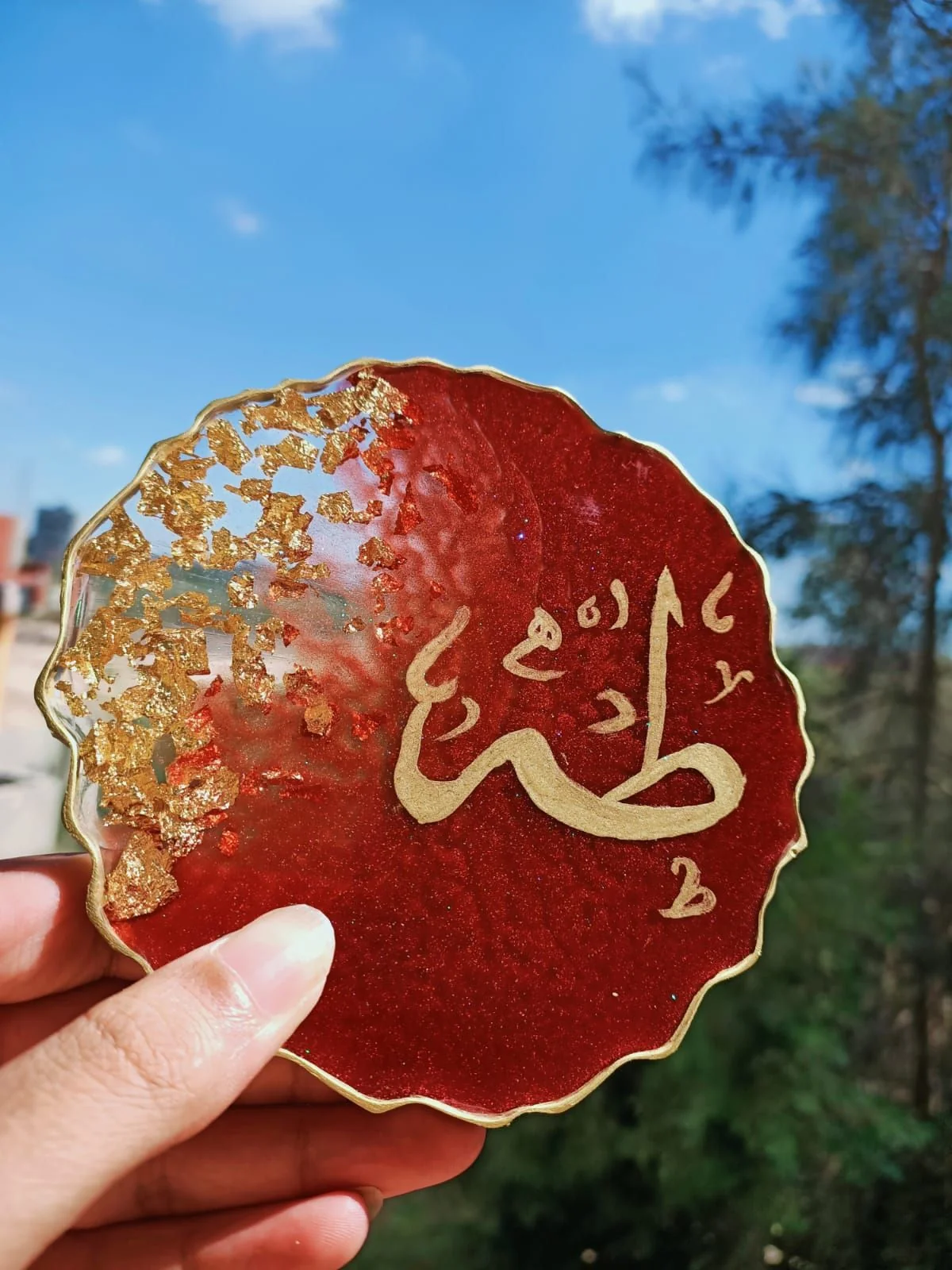 كوستر ريزن — ديكورات منزلية يدوية — Resin Aswan