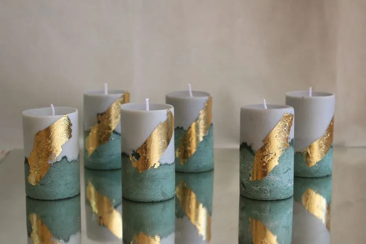 شمعه ديكور معطرة — الشموع المعطرة — Resin Aswan