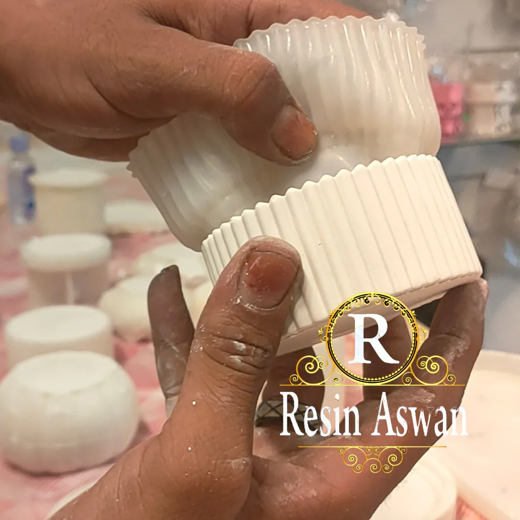 قطعه ديكوريه بونبونيره — منتجات هاندميدكونكريت — Resin Aswan
