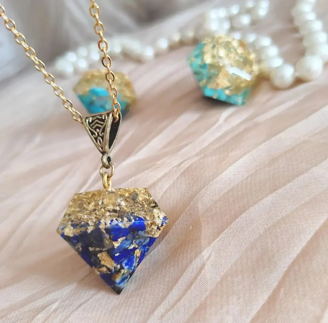 سلسله الجوهرة ريزن — اكسسوارات يدوية — Resin Aswan