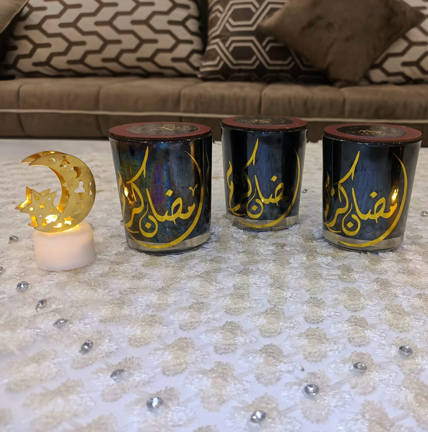 شمعه رمضان — الشموع المعطرة — Resin Aswan