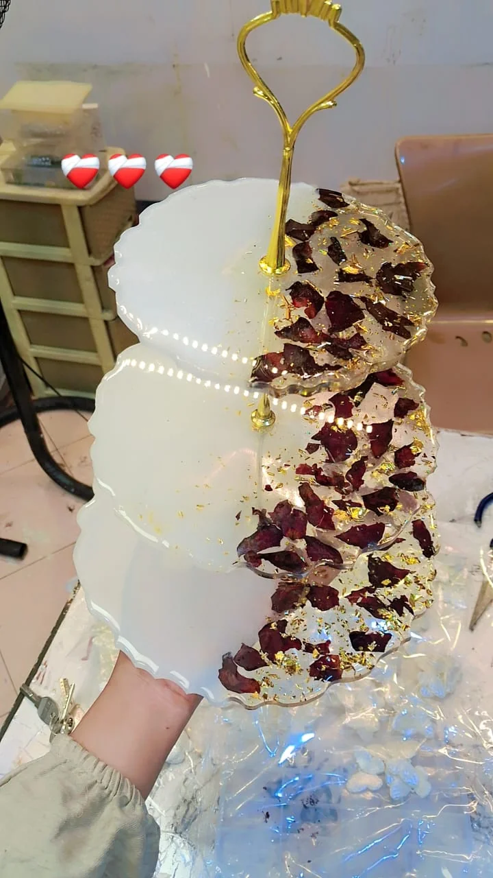 شياله هاند ميد ريزن — ديكورات منزلية يدوية — Resin Aswan